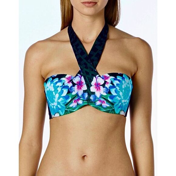 New. Coco Reef 5-way black bikini top. 36/38C - Picture 7 of 15